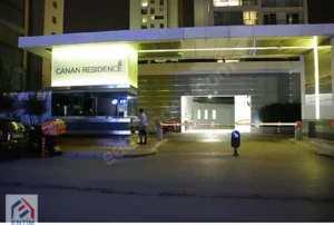 Canan Residencede Full Esyali 4 Plus1 Bahce Kati Daire